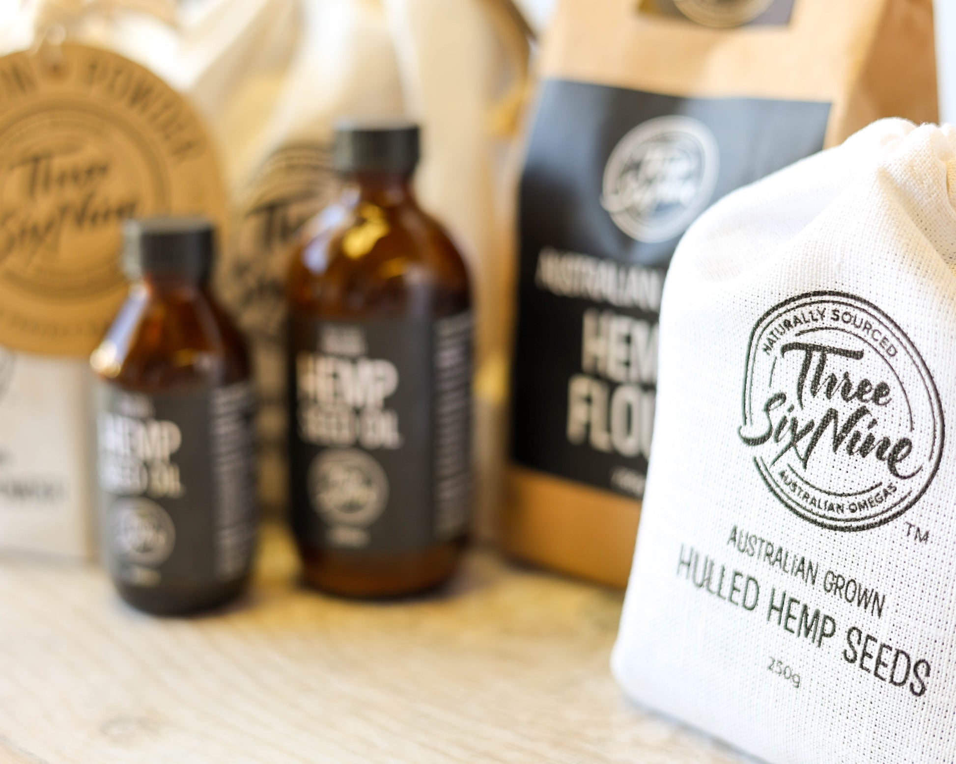 Australian Grown Hulled Hemp Seeds
