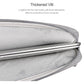 13.3 Inch Polyester Laptop Liner Bag with Small Bag - Ideal for Notebooks - Hemp Grey