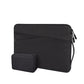 13.3 Inch Polyester Laptop Liner Bag with Small Bag - Ideal for Notebooks - Hemp Grey