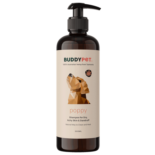Poppy - Hemp Shampoo for Dry, Itchy Skin | 500ml