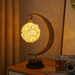  LED Multi-Shape Decorative Lights - Star, Moon, Apple USB Night Lights with Handmade Hemp Rope, Warm Iron Craft, Perfect Birthday & Christmas Gift