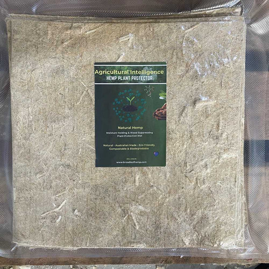 AGRICULTURAL INTELLIGENCE™ Hemp Plant Protecting Weed Mat | 10 Pack